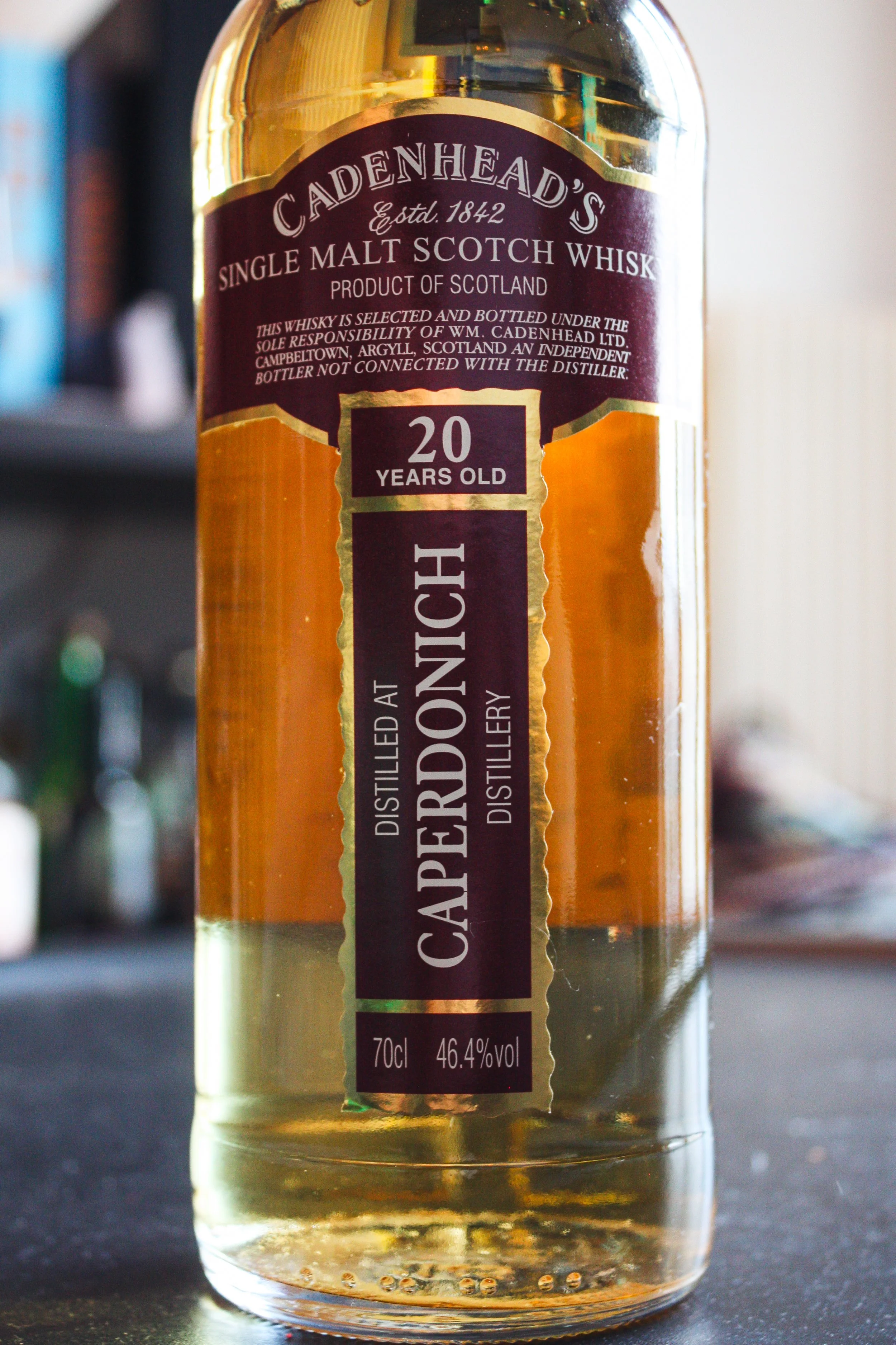 Cadenhead's Caperdonich 20yo — Dramface